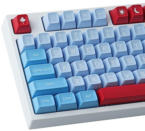 173 Keys Doubleshot Keycaps SA Profile Green Monster Keycaps Set Fit for 60% 65% 75% 95% Mechanical Keyboard Cherry M Switches