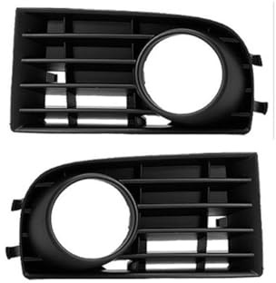 Gitter Grill Links + Rechts Lüftungsgitter für Nebelscheinwerfer NSW Benzin | kompatibel mit Golf 5 Benzin by HZ-DESIGN