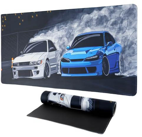 GmeDhc Alfombrilla Ratón Gaming XXL - 900 x 400 mm, Mouse Pad Gaming, de Goma, Alfombrilla de ratón Antideslizante de Goma, para Videojuegos, Macbook, PC, portátil, Escritorio