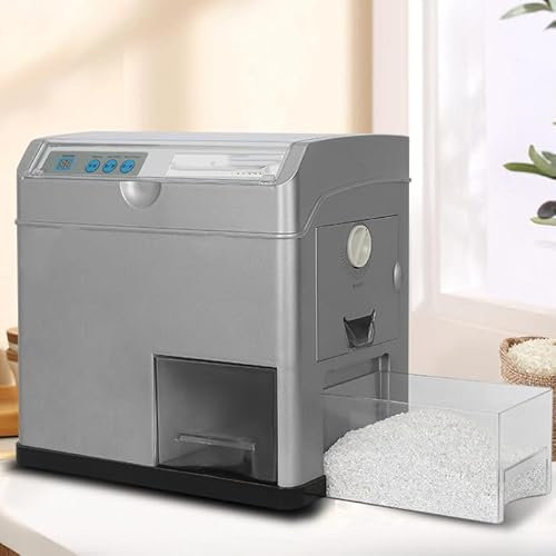 YXYLJOZ Fraiseuse à Riz électrique 500w pour Usage Domestique et Commercial (Grey)
