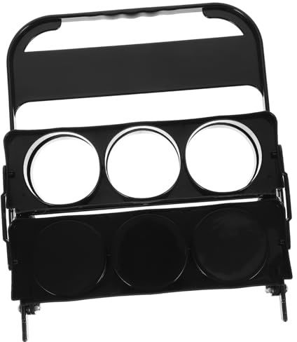 ibasenice Porte-bouteilles Pliable à Organisateur De Bouteilles De Vin Portable Support De Bouteilles De Bière Pour Fête