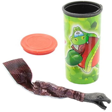 Jouet de printemps coquine de serpent : serpents sortant d'un sac de pommes de terre de la vie réelle | Un nouveau cadeau de blague réunions, décorations pour la maison, performances