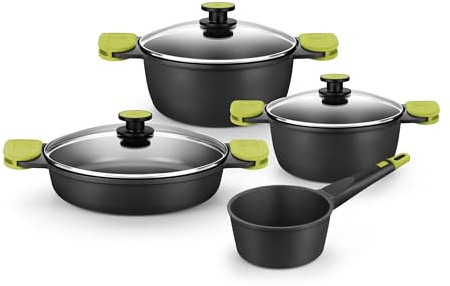 Batería de cocina 7 piezas Foodie