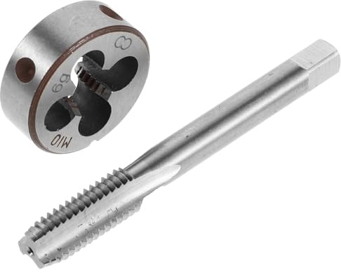 VILLCASE Kit Di Utensili Per Auto Con Maschi E Filiere Per Filettatura Piccoli Maschi Per Filettatura Manuali Per Riparazione Metrici