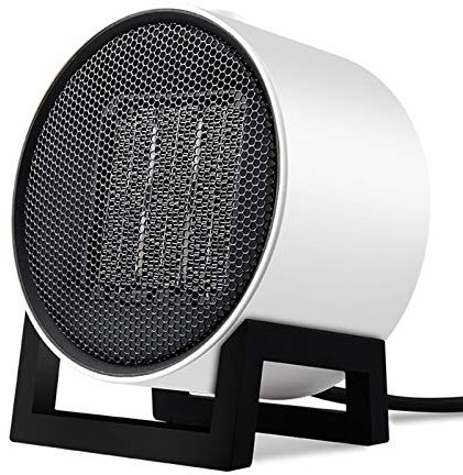 ZXCVBNAS Piccolo Spazio Heater - Stufa elettrica Elettrico Veloce Riscaldamento accurato Sicuro EA Basso consumo energetico, scrivania riscaldatore per Indoor USA Home Office