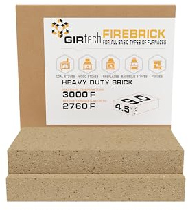 GIRtech USM-2 Ladrillo de fuego resistente 2760 F