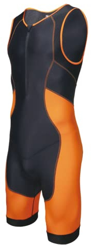 CGLRybO Triathlon-Anzug für Herren, ärmellos, schnelltrocknend, hauteng, Tri-Anzug zum Schwimmen, Radfahren, Laufen, Hochleistungs-Sportbekleidung