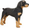 Plüschtier Hund XXL Groß - Kuscheltier Stofftier Plüschhund - Stoffhund Plush Toy - 50cm Schwarz