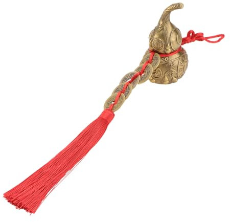 ABOOFAN Housewarming Decorative Gourd Pendant Brass Craft Auspicious Home Ornament