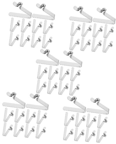 OSALADI 50stücke Förmige Federclips Für Zelt Und Bootsstangen Universelle Spannclips Aus Robustem Für Regenschirme Und Fotogeräte
