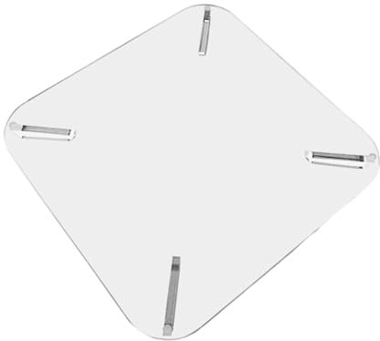 kwoifioy Transparente Aufbewahrungsklammern Computer Host Desktop Ständer Rack Medienregal Für Host Box WiFi