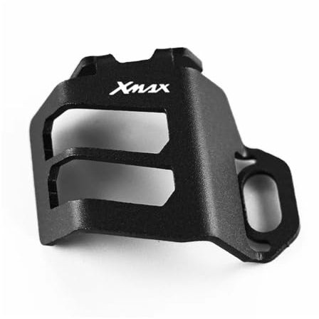 Hintere Bremsflüssigkeit Reservoir Abdeckung Schut Für Yam&aha Xmax X-MAX 125 250 300 400 Motorrad Zubehör CNC Hinten Brems Flüssigkeit Reservoir Abdeckung Schutz Schutz Socke