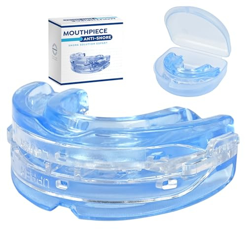 Snoring Aids for Men, Anti Snoring Devices Sleep Apnea Mouthpiece, Sleep Aid for Women, Adjustable Snore Stopper Mouth Guard, Stop Snoring Aids for Women Men