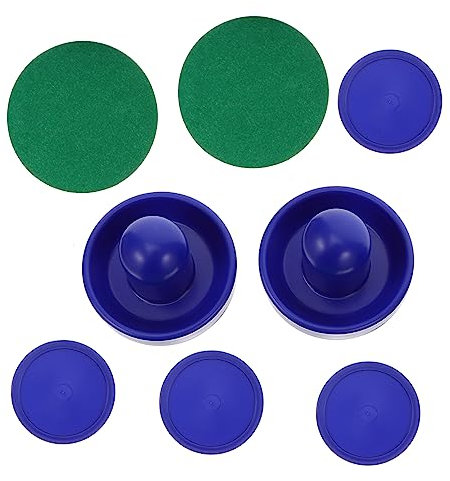 POPETPOP Airhockey-Pusher Und Pucks Mit Schlägern Pads Und Pucks Für Spiel Tisch Aus Gefertigt Langlebig Und Umweltfreundlich