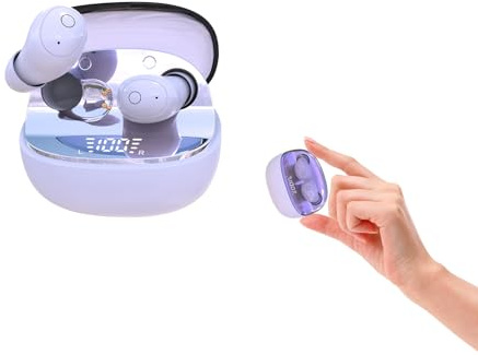 Unsichtbare kleine Mini Kopfhörer kabellos Bluetooth Wireless in Ear Kopfhörer zum Schlafen Sleep Earbuds Buds Headphones kleinste Schlafkopfhörer Seitenschläfer Bluetooth Ohrhörer für kleine Ohren