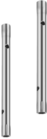 MAGICLULU Llave de Manguito para Grifo 2 Pcs (8-9, 10-11) de Plástico de Ingeniería y Aluminio, Herramienta Ligera y Antideslizante para Instalación y Mantenimiento de Fontanería en Baño
