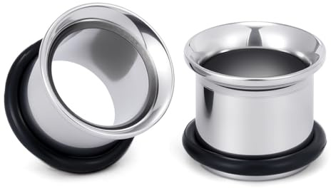 TBOSEN Öronförstoringsset i rostfritt stål med exakta dimensioner, blandad storlek