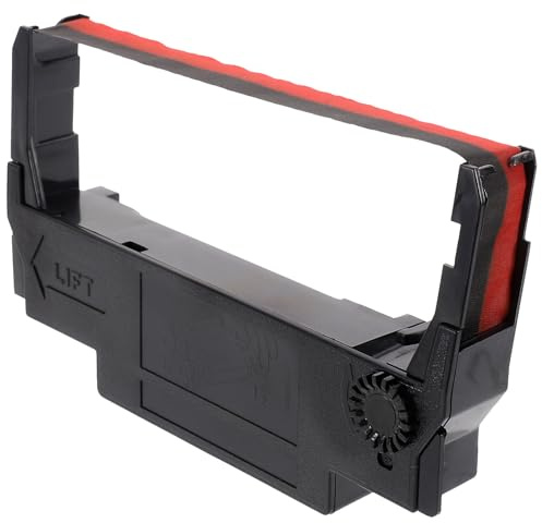 TINEASUR 5 Stück Farbbandhalter für Nadeldrucker Kompatibel Erc30/38/34 Schwarz Rotes Farbband Langlebiges 3D druckerzubehör für Beleg und Küchendrucker