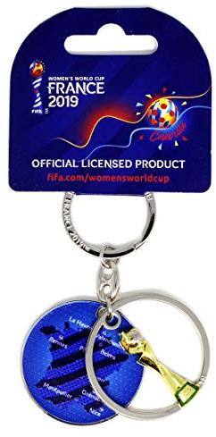 FIFA Women's World Cup France 2019™ Keyring Trophy/Offset, 2 Part, One Size