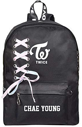 KPOP Twice Mochila Bolsa de Regalo Mercancía Bolsa para Computadora Portátil Escuela Mochila de Viaje Escuela Bolsas de Lona NA YEON Jung YEON Momo Sana JI Hyo Mina DAHYUN CHAE Young TZUYU