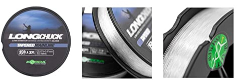 Korda LongChuck Distance Casting Mono Tapered Mainline 300 m