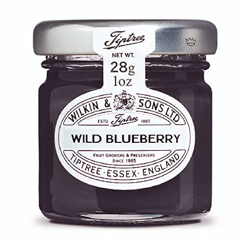Confettura Wilkin & Sons Wild Blueberry Mirtilli Selvatici Vasetti Vetro da 28 g (24 Pezzi)