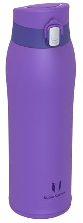 Super Sparrow Trinkflasche Edelstahl - Thermobecher - 750ml - BPA-Frei Thermosflasche, Auslaufsicher Kaffeebecher Thermo - Enthält 2 Deckel Strohhalmdeckel und Sportdeckel