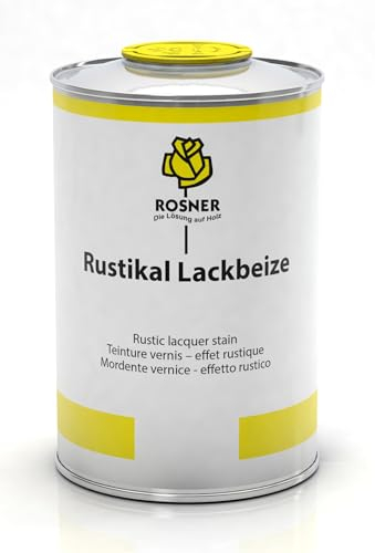 Rosner Rustikal Lackbeize 1 Liter,Holz,Rosner,Holzbeize,Hellbraun