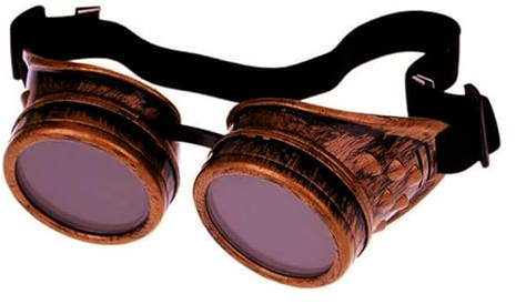 Junbyuhu Vintage Victorian Steampunk Lunettes Unisexe Style Steampunk Style Gothique Lunettes De Soudage Punk Lunettes De Protection