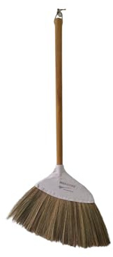 Traditional Vietnamese Handmade Broom, Durable, Perfect for Home use or as a Unique Wedding Gift, 42 inches Long.