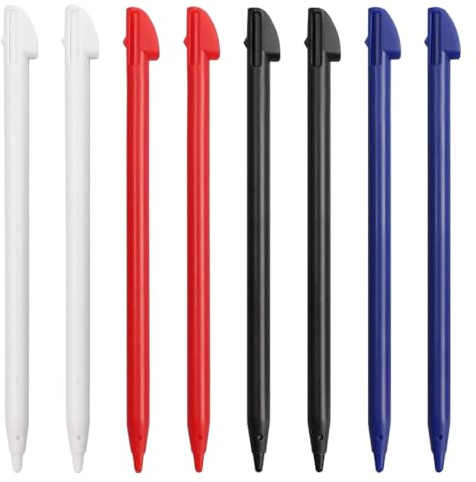 ZKGYUS 8 Pièces Stylet pour Nintendo NDS DS Lite DSL NDSL (4 Couleurs Style 1)