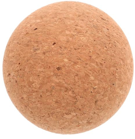 UKCOCO Kork-muskelmassageball. Hochdichter, Fusselfreier Faszienball. Kork-massageball. Dekorativer Massage-korkball Für Muskeltherapie Und Entspannung