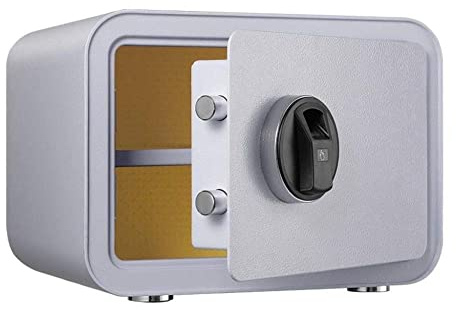 CLSDRZC Feuerfester, wasserdichter Kassenschrank für Büro und Haushalt, Mehrfarbig, 35 x 25 x 25 cm, für den Bargeldgebrauch im Heimbüro (Farbe: Grau) (Grau)