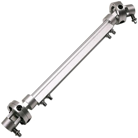 Bassdrum Pedal Verbindungsstück - Ersatzteil für Musikinstrumente - Legierungs Doppelfußmaschine Antriebswellenstange,Für Musikstudio-Aufnahmen & Trommelübungen
