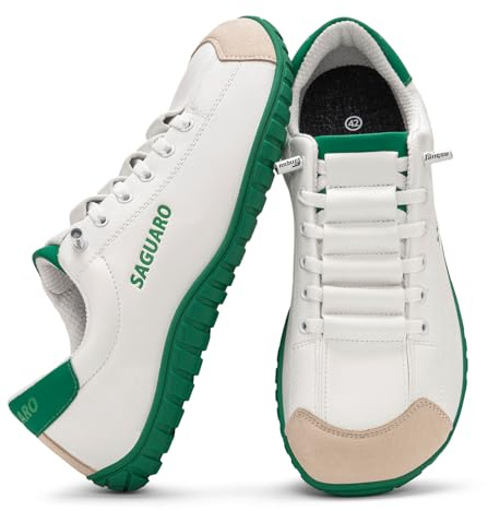 SAGUARO Zapatillas Barefoot Minimalistas Hombre Mujer - Zapatos Casual Deportivos Ligeros con Puntera Ancha y Suela Zero Drop para Trabajo, Viaje y Uso Diario,Gr.36-48
