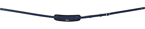 Ibanez Vintage Style Gurt mit Schulterpolster, Marineblau, 65 mm