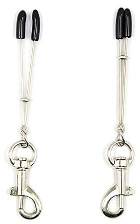 Nippelklemmen sex sm mit gewicht brustklemmen metall mit Clips,schamlippen klammern Klitoris Clip Brust-Stimulation Bondage SM Sexy Fetisch Sexspielzeug einstellbar,für Paare Männer Frauen