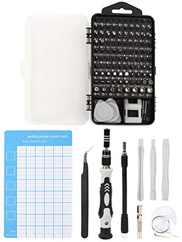 119 in 1 Präzisionsschraubendreher-Set, Heimhardware Andere Heimhardware und Zubehör mit Kunststoffbox CRV-Magnetschraubendreher-Bit-Kit für die Reparatur von Mobiltelefonen