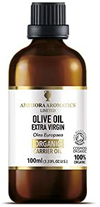 Amphora Aromatics COSMOS Organic Extra Virgin Olive Oil 100ml