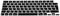 kwmobile Protezione Tastiera Russa Compatibile con Apple MacBook PRO 14 (2021) A2442 - Cover Tastiera Russo QWERTY - Copertina Silicone Nero