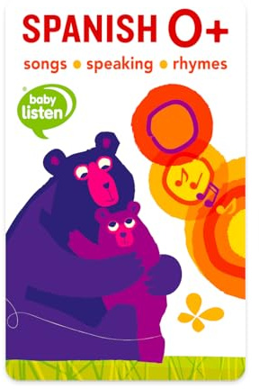 YOTO - Spanish 0+, Musikhörbuch für Kinder, zum Hören auf Märchenerzähler Nachtlicht und Geschichtenbox Player und Mini, erste Musik ab der Geburt