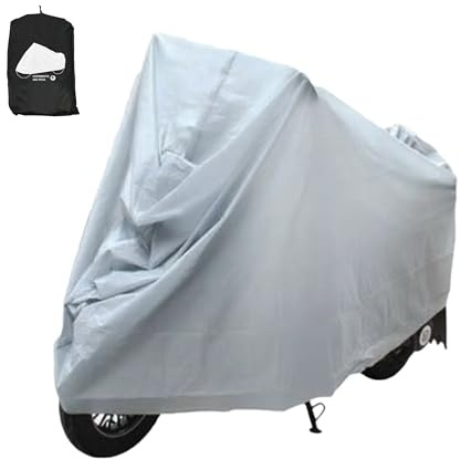 Auto Accessori Lupex - Bâche de Protection de Pluie pour l'extérieur et l'intérieur, Tissu Peva 45 g, Taille XL 140 x 240 cm, pour Moto, Scooter, vélo