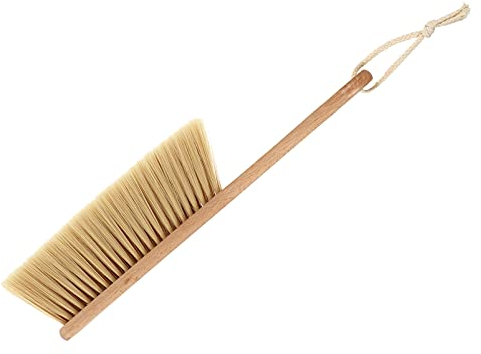 Beavorty Brosse à Lit Grosse Taille Brosse à Épousseter Poils Souples Pratique pour Nettoyage Domestique Lit Vêtements Coin Difficile D’accès Usage Maison