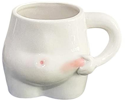 Duiaynke Taza de cerámica de 320 ml, taza de café expreso, taza de capuchino, tazas de té, tazas de café con asa grande
