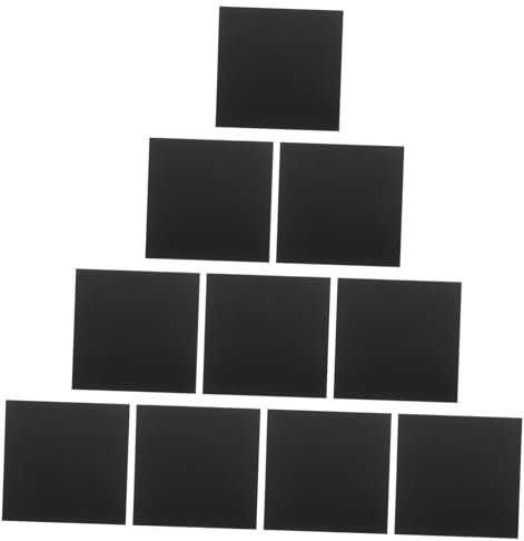 JEWEDECO 10stücke Acryl Platten Zum Selbermachen Basteln Und Malen Für Diy Heimdekoration Display Material