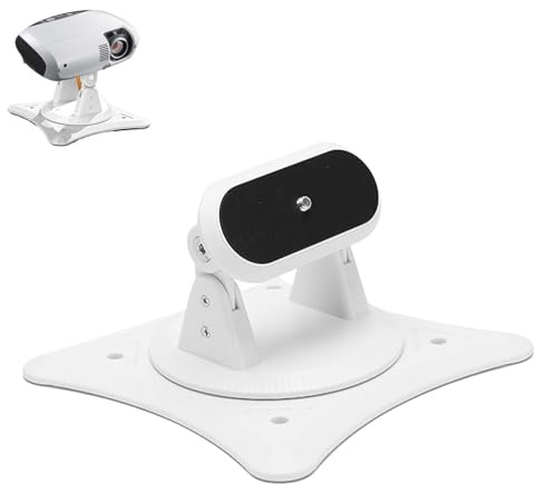 Projektorbordsstativ | 360 graders justerbar projektorhållare | multivinkelstativ för telefon, mobila enheter, surfplatta, video, film hemma eller på kontoret