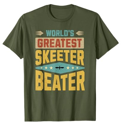 Skeeter Beater Funny Exterminator Pest T-Shirt