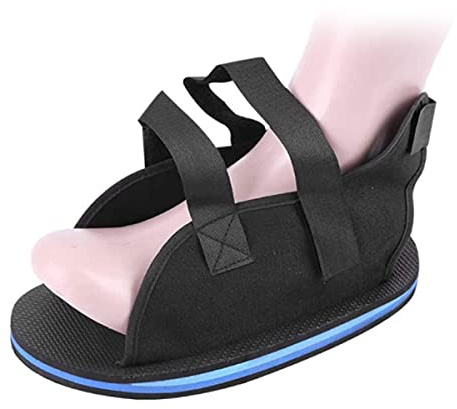 Quystetes Post Op Schuh Fußfraktur Stützschuhe Walking Schuh für Fußverletzungen Knöchelgelenke Erholung Schmerzlinderung L