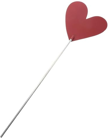 HEATSHAKING Valentine's Day Heart Garden Stake Love Stake for Outdoor Decorations Heart Shape Plant Marker for Decorations