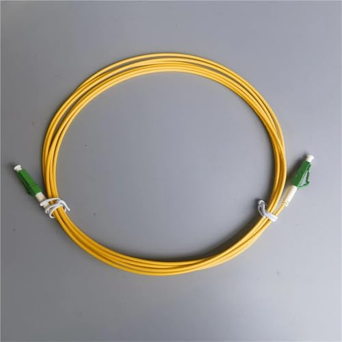 HAIZHI Fibra Optica/5M diamètre 2.0mm câble Internet à Fibres optiques LSZH G657A2 connecteurs à Fibres optiques monomode LC-LC FTTH(3-m)